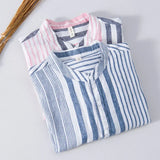 Shirt - Ademend Gestreept Ontwerp