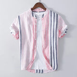 Shirt - Ademend Gestreept Ontwerp