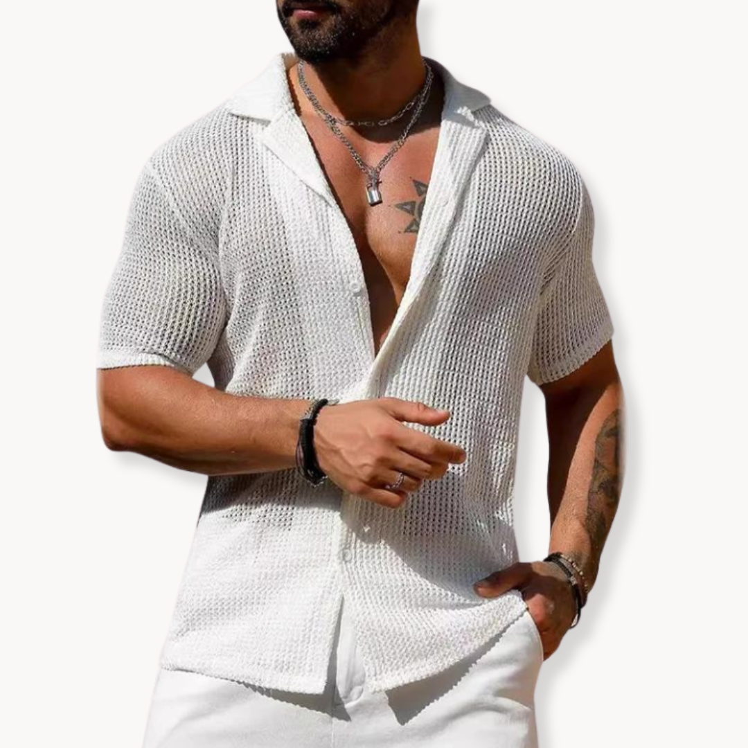 Korte Mouwen Shirt - Ademend Mesh