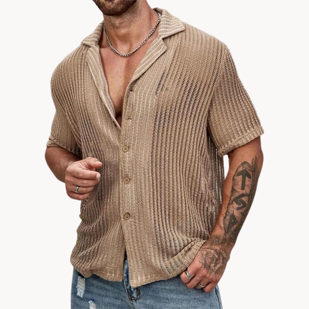 Korte Mouwen Shirt - Ademend Mesh