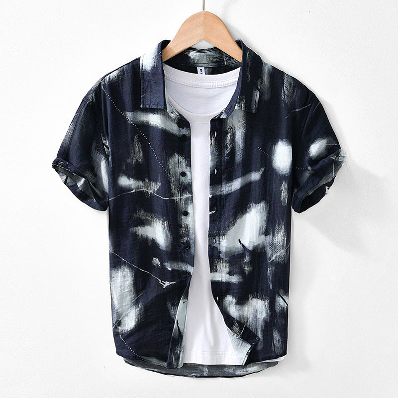 Korte Mouwen Shirt - Voorzijde Print