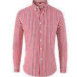 Chemise Overshirt Soft Blend - Strepen