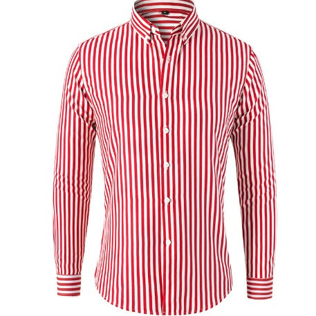 Chemise Overshirt Soft Blend - Strepen