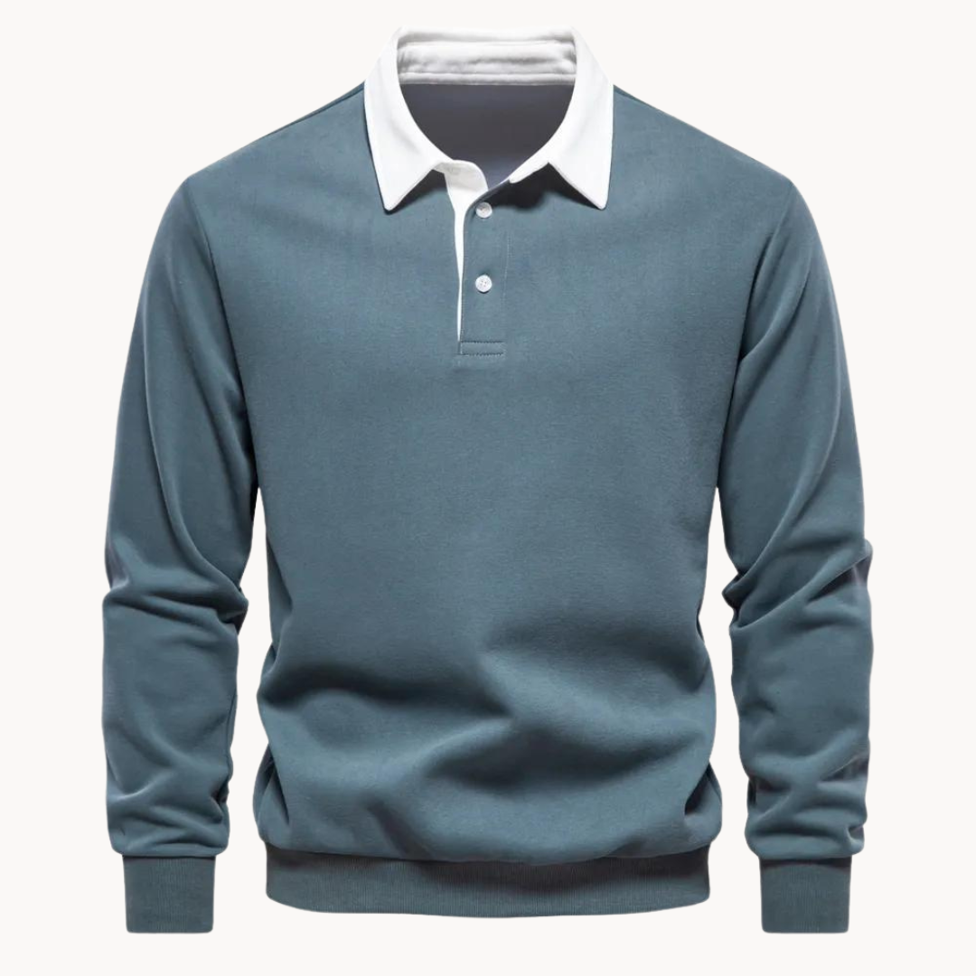 Sweatshirt Polo Soft-Blend - Flexibel