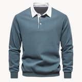 Sweatshirt Polo Soft-Blend - Flexibel