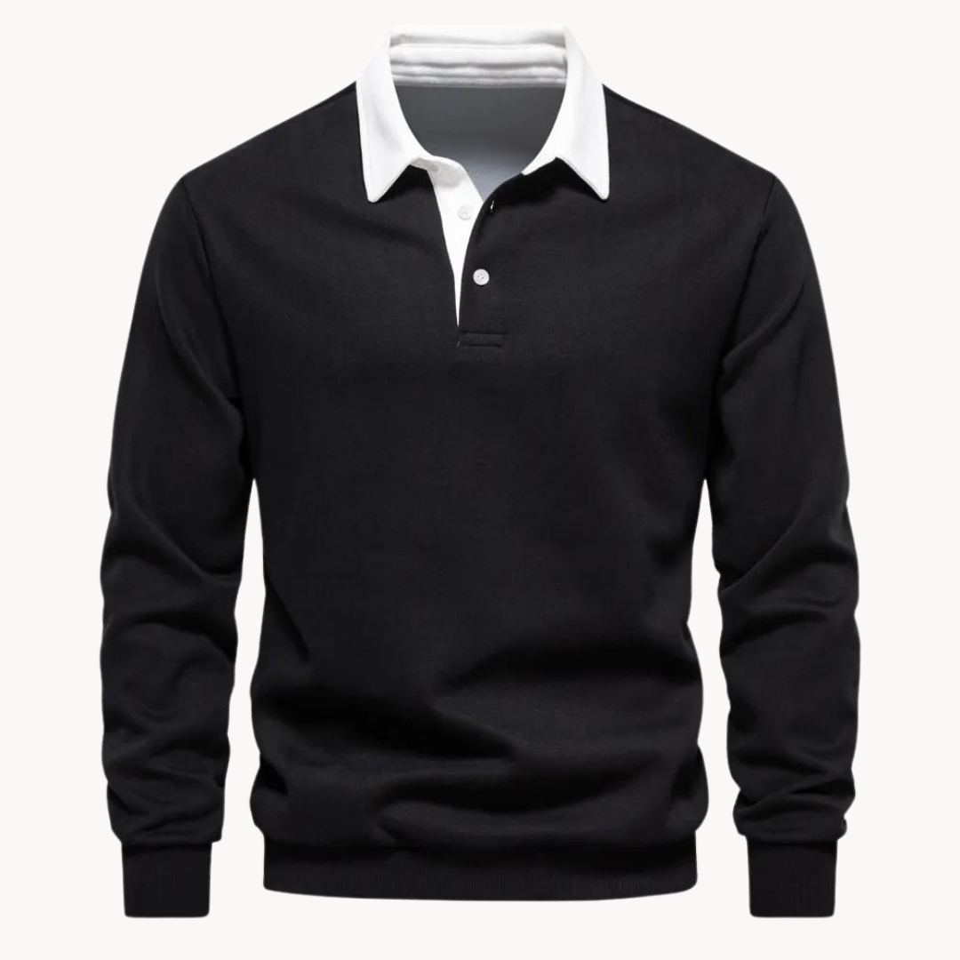 Sweatshirt Polo Soft-Blend - Flexibel