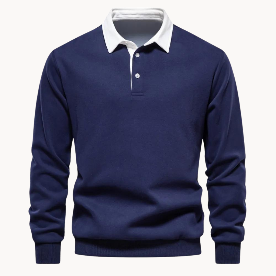 Sweatshirt Polo Soft-Blend - Flexibel