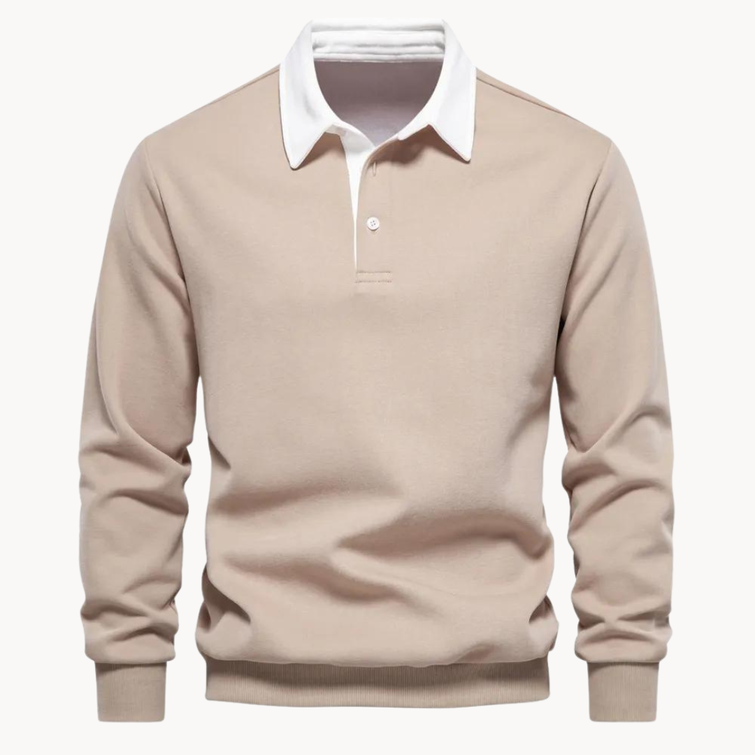 Sweatshirt Polo Soft-Blend - Flexibel