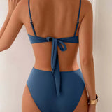 Manon | Tummy Control Bikini met Gouden Detail