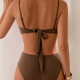 Manon | Tummy Control Bikini met Gouden Detail