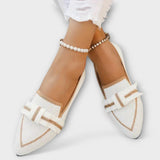 Vlakke Dameschoenen met Geknoopt Design