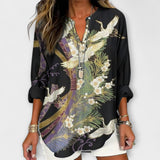 Ellie - Botanische Eleganz Blouse