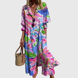 Zariah | Elegante lange jurk in bohemian stijl