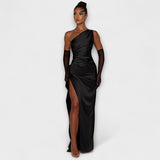 One Shoulder Maxikleed