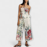 Indigo - Zomer Bloemenpatroon Set