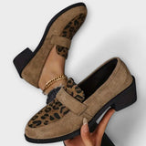 Karla - Elegante Dameschoenen met Luipaardpatroon