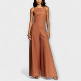 Ylva - Stralende Halter-Jumpsuit