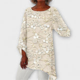 Harper - Blouse met bloemrijke kristalprint