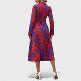 Bianca - Dierlijke print jurk