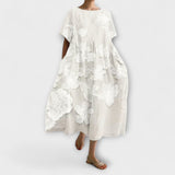 Olivia - Elegante jurk met bloemenpatroon
