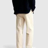 Heren Chino's in Beige Zand – Loose Fit