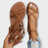 Suzu - Elegante Dames Romeinse Sandalen