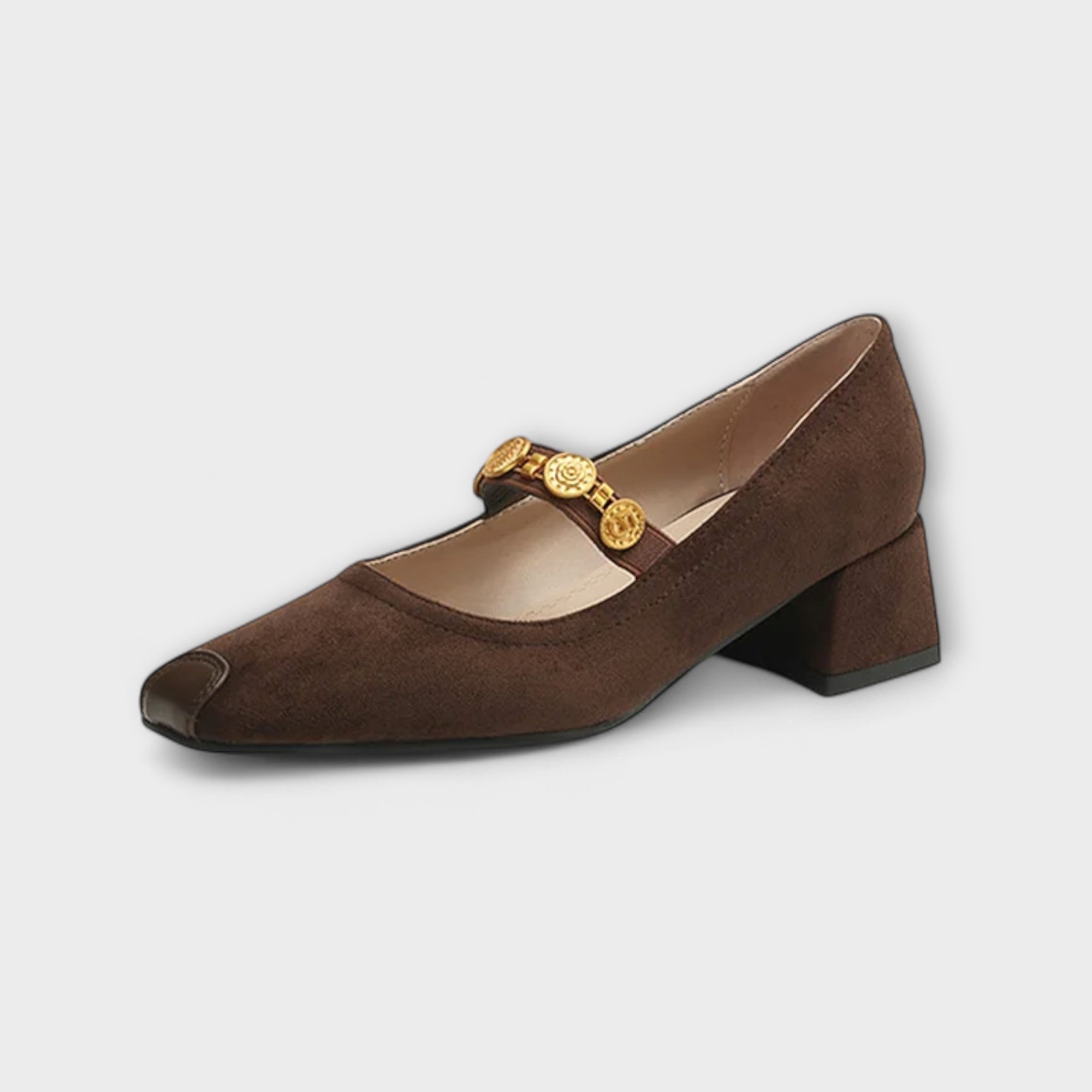 Eleanor - Chunky Hakken met Metalen Munt