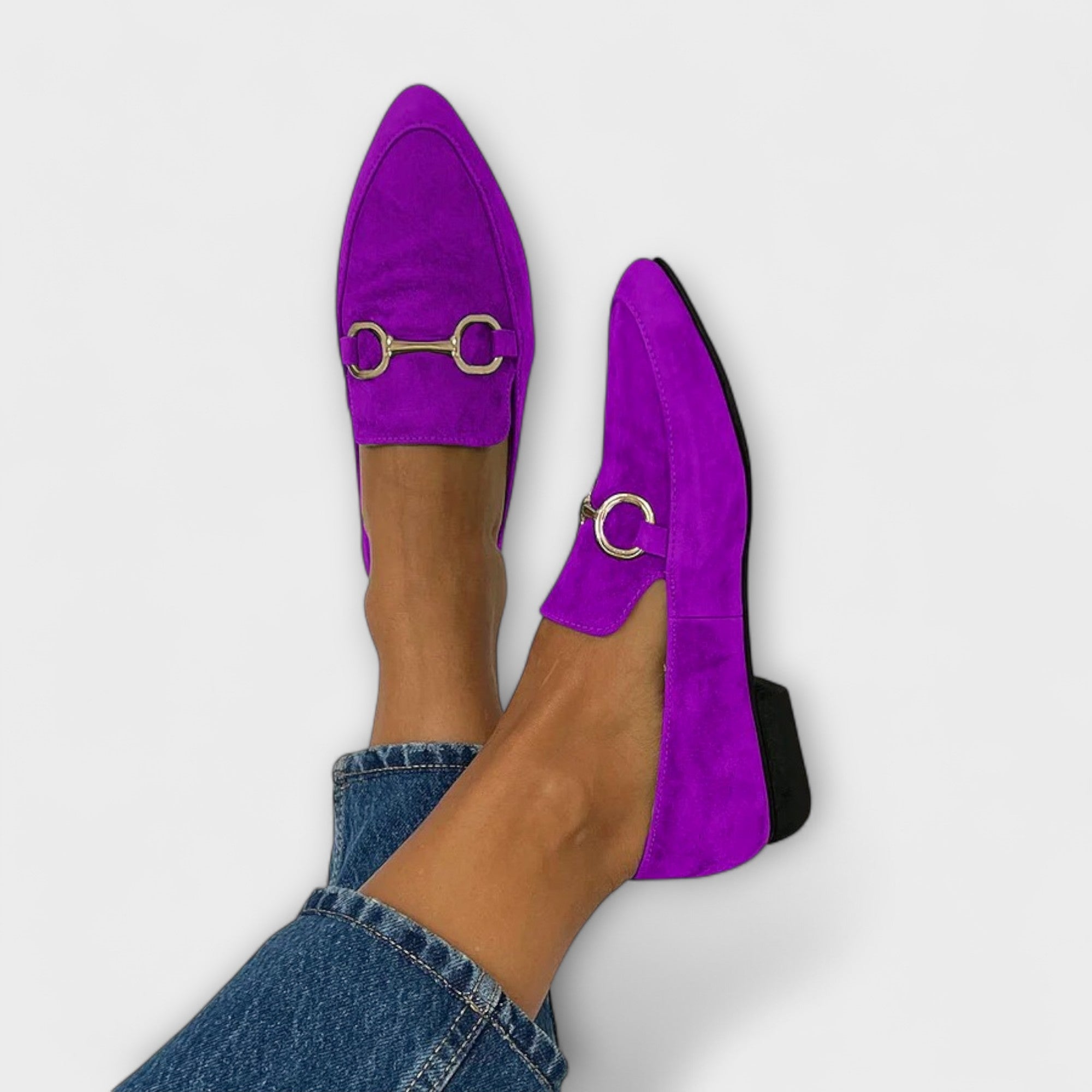 Kaia – Spitse instap ballerina's