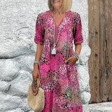 Lia - Dames Midi Jurk
