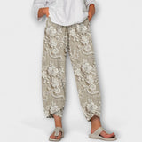 Abigail - Comfortabele Gedrukte Broek