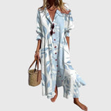 Zariah | Elegante lange jurk in bohemian stijl