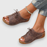 Saskia – Vintage Stijl Sandalen