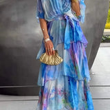 Casar – Elegante chiffon jurk