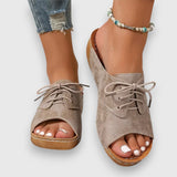 Saskia – Vintage Stijl Sandalen