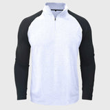Katoenen shirt met opstaande kraag