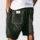 Clément | Korte Corduroy Shorts met Pockets
