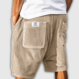 Clément | Korte Corduroy Shorts met Pockets