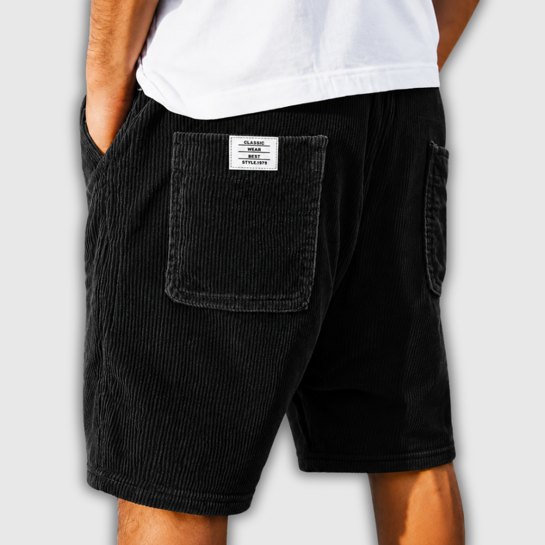 Clément | Korte Corduroy Shorts met Pockets