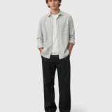 Chino's voor Mannen in Marineblauw – Loose Fit