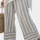 Clarisse - Asymmetrische Blouse Set