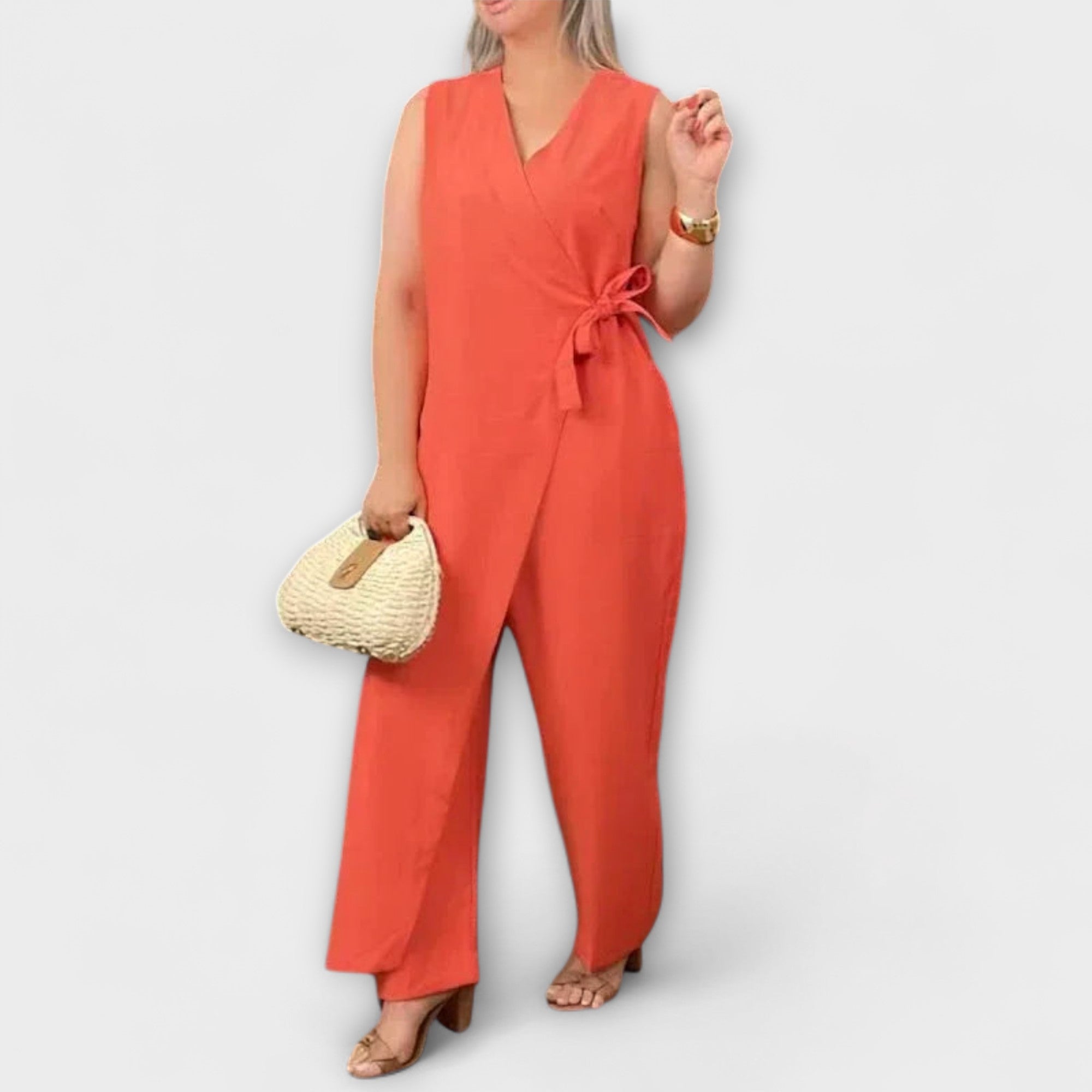 Inés - Stylish Jumpsuit met V-hals