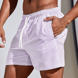 Casual Gestreepte Zwemshorts