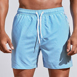 Casual Gestreepte Zwemshorts