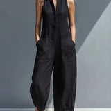 Lotte | Minimalistische Mouwloze Jumpsuit