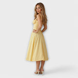 Kiana - Corset Midi-jurk