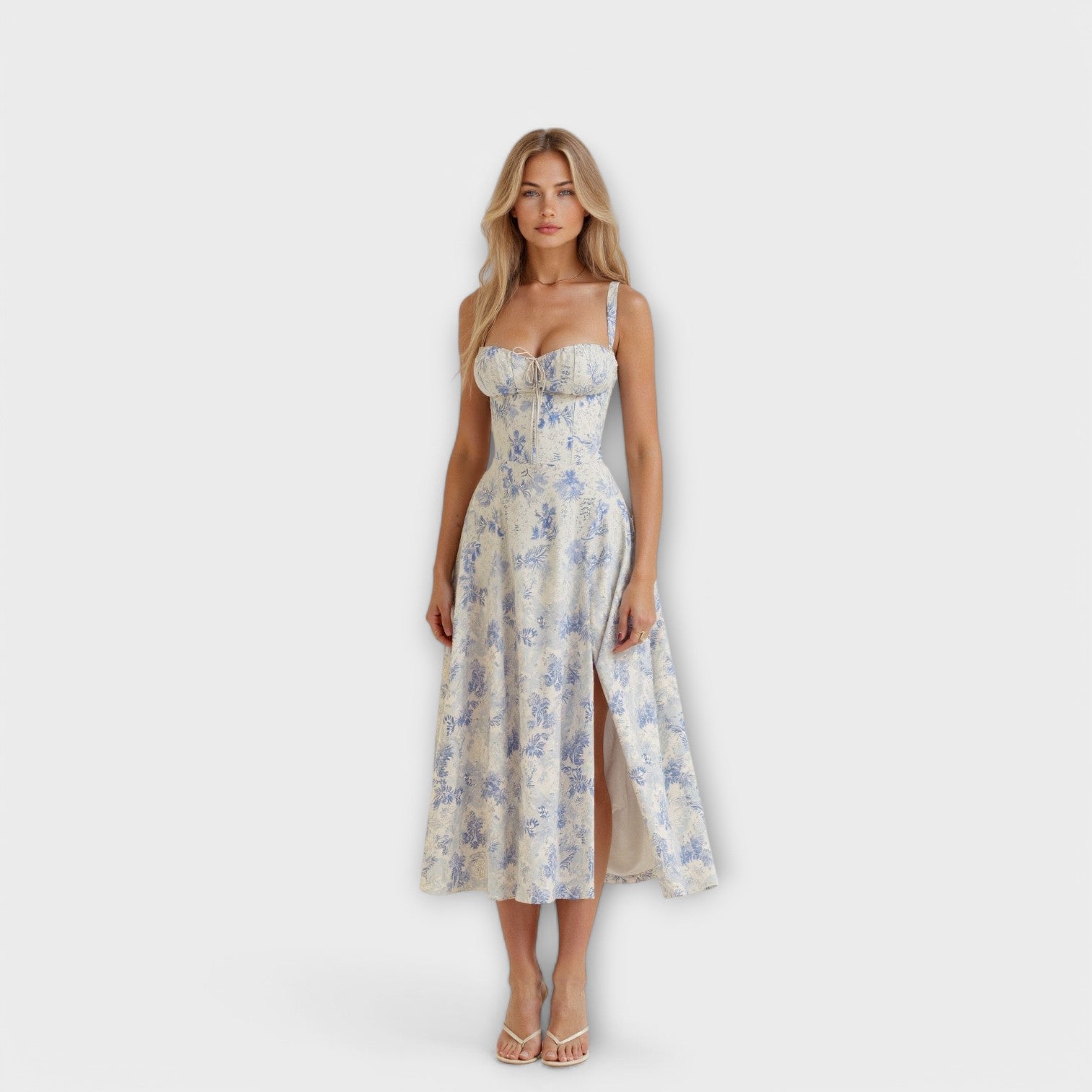 Kiana - Corset Midi-jurk