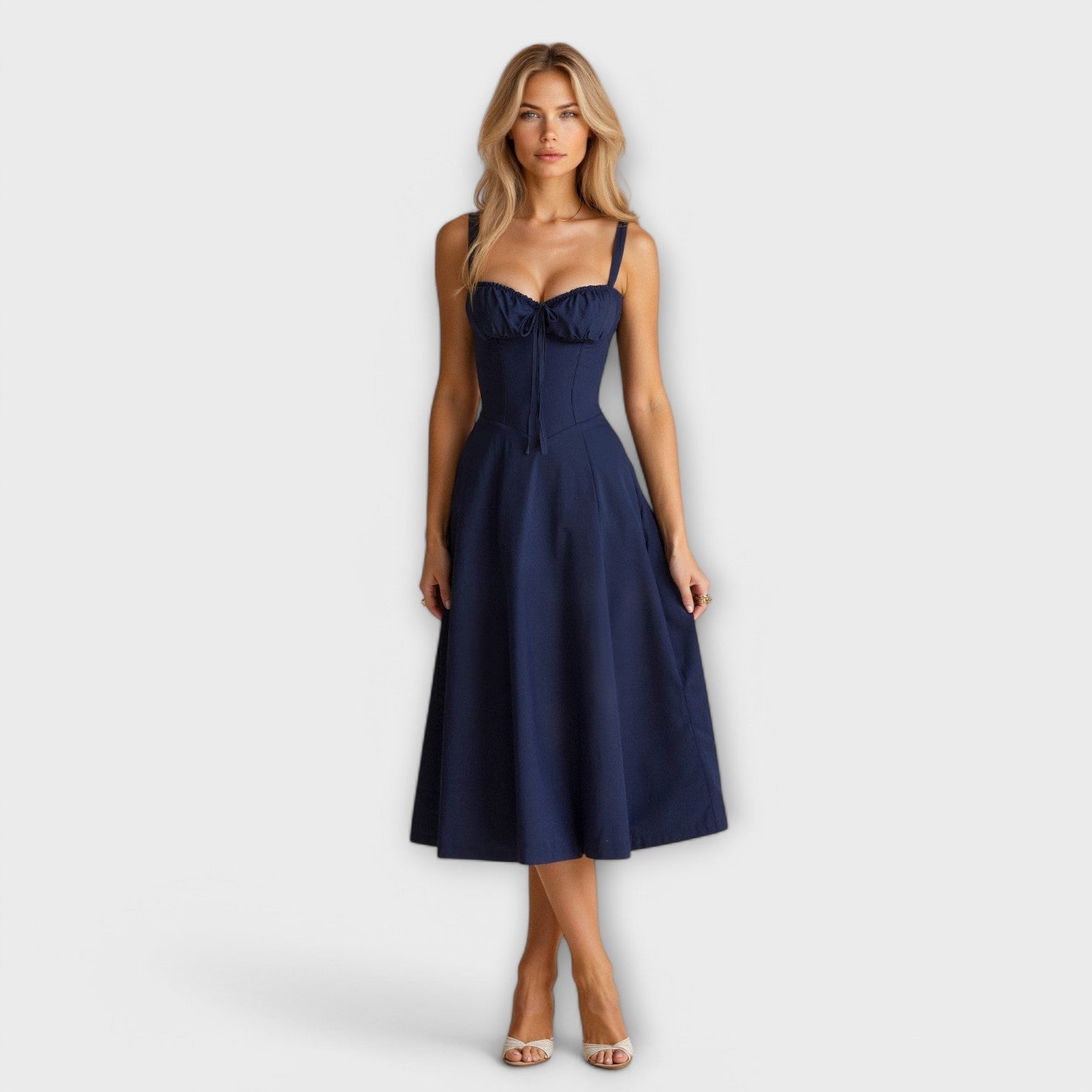 Kiana - Corset Midi-jurk