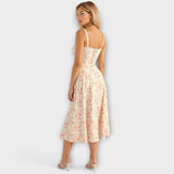 Kiana - Corset Midi-jurk