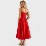 Kiana - Corset Midi-jurk