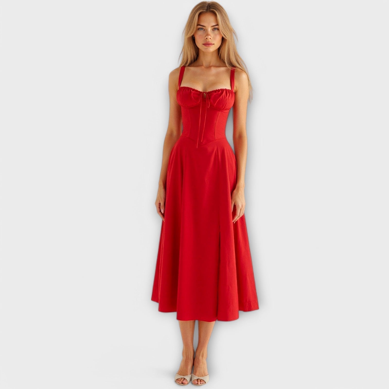 Kiana - Corset Midi-jurk